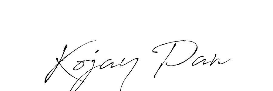 Use a signature maker to create a handwritten signature online. With this signature software, you can design (Antro_Vectra) your own signature for name Kojay Pan. Kojay Pan signature style 6 images and pictures png