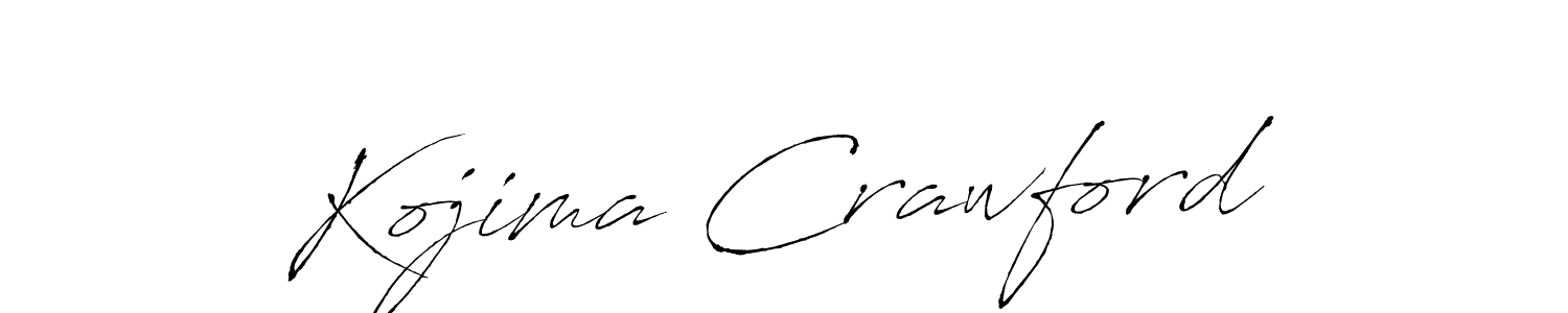 Also we have Kojima Crawford name is the best signature style. Create professional handwritten signature collection using Antro_Vectra autograph style. Kojima Crawford signature style 6 images and pictures png