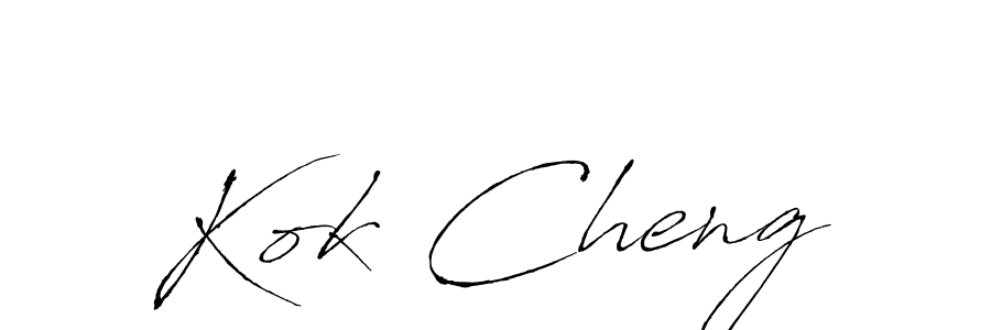 Also You can easily find your signature by using the search form. We will create Kok Cheng name handwritten signature images for you free of cost using Antro_Vectra sign style. Kok Cheng signature style 6 images and pictures png