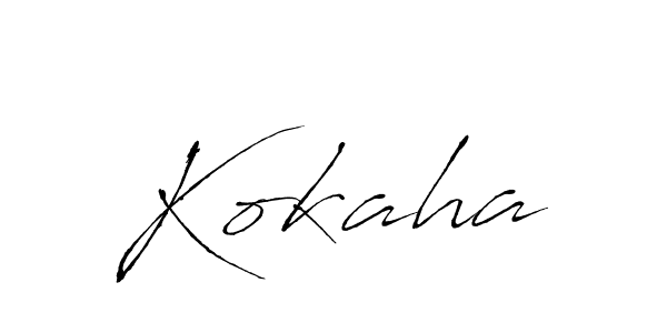 Also You can easily find your signature by using the search form. We will create Kokaha name handwritten signature images for you free of cost using Antro_Vectra sign style. Kokaha signature style 6 images and pictures png