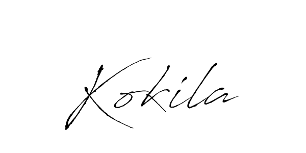 Similarly Antro_Vectra is the best handwritten signature design. Signature creator online .You can use it as an online autograph creator for name Kokila. Kokila signature style 6 images and pictures png