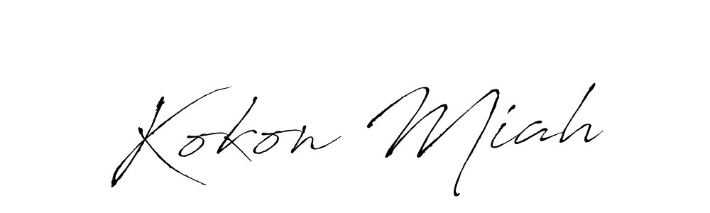 You can use this online signature creator to create a handwritten signature for the name Kokon Miah. This is the best online autograph maker. Kokon Miah signature style 6 images and pictures png