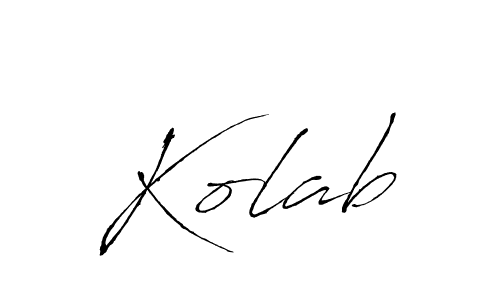 Once you've used our free online signature maker to create your best signature Antro_Vectra style, it's time to enjoy all of the benefits that Kolab name signing documents. Kolab signature style 6 images and pictures png