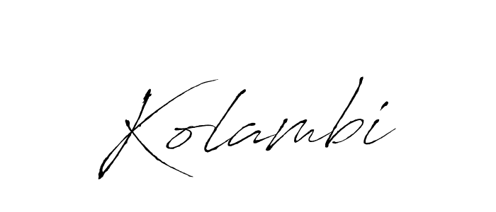 It looks lik you need a new signature style for name Kolambi. Design unique handwritten (Antro_Vectra) signature with our free signature maker in just a few clicks. Kolambi signature style 6 images and pictures png