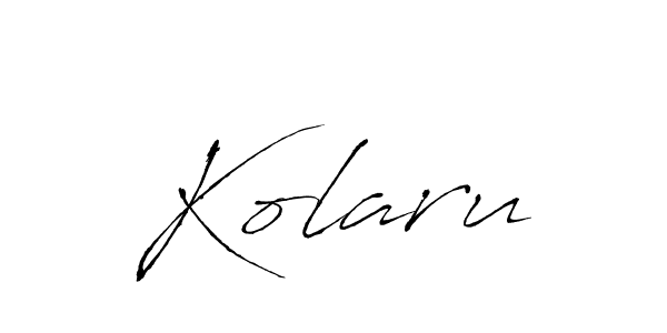 It looks lik you need a new signature style for name Kolaru. Design unique handwritten (Antro_Vectra) signature with our free signature maker in just a few clicks. Kolaru signature style 6 images and pictures png
