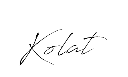 if you are searching for the best signature style for your name Kolat. so please give up your signature search. here we have designed multiple signature styles  using Antro_Vectra. Kolat signature style 6 images and pictures png