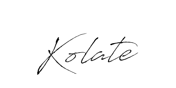 How to Draw Kolate signature style? Antro_Vectra is a latest design signature styles for name Kolate. Kolate signature style 6 images and pictures png