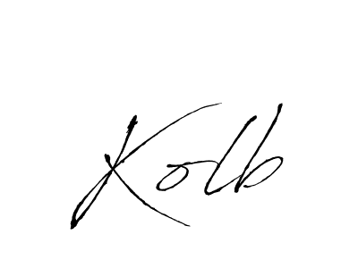 Also we have Kolb name is the best signature style. Create professional handwritten signature collection using Antro_Vectra autograph style. Kolb signature style 6 images and pictures png