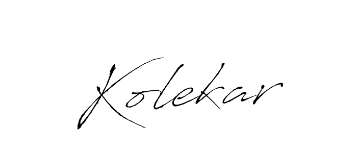 Best and Professional Signature Style for Kolekar. Antro_Vectra Best Signature Style Collection. Kolekar signature style 6 images and pictures png