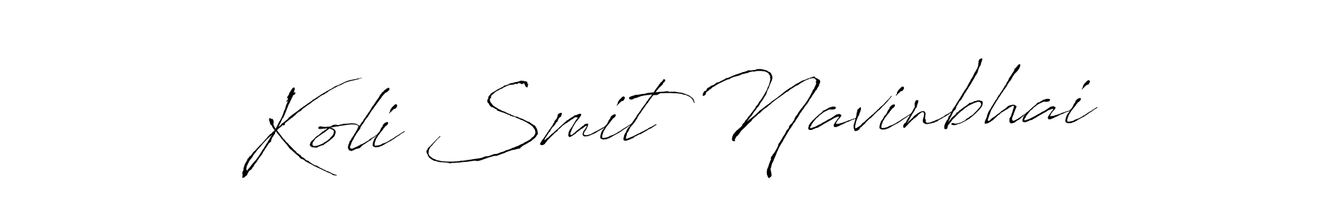 It looks lik you need a new signature style for name Koli Smit Navinbhai. Design unique handwritten (Antro_Vectra) signature with our free signature maker in just a few clicks. Koli Smit Navinbhai signature style 6 images and pictures png