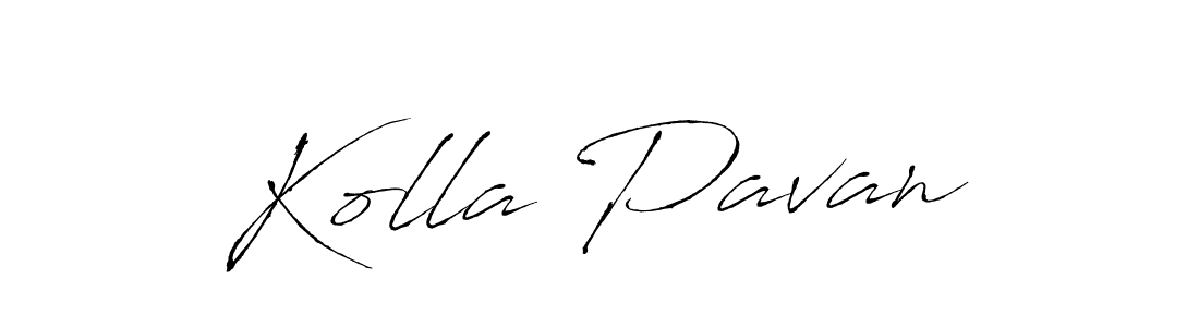 Also we have Kolla Pavan name is the best signature style. Create professional handwritten signature collection using Antro_Vectra autograph style. Kolla Pavan signature style 6 images and pictures png