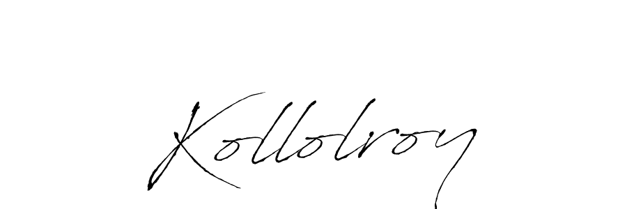 Create a beautiful signature design for name Kollolroy. With this signature (Antro_Vectra) fonts, you can make a handwritten signature for free. Kollolroy signature style 6 images and pictures png