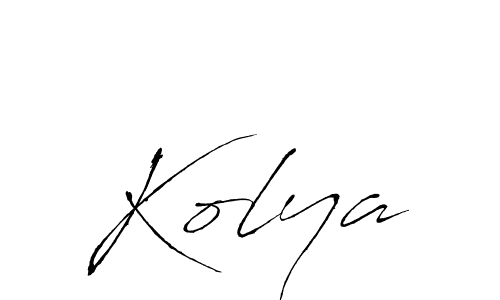 Also You can easily find your signature by using the search form. We will create Kolya name handwritten signature images for you free of cost using Antro_Vectra sign style. Kolya signature style 6 images and pictures png