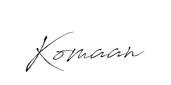 This is the best signature style for the Komaan name. Also you like these signature font (Antro_Vectra). Mix name signature. Komaan signature style 6 images and pictures png