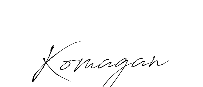 Make a beautiful signature design for name Komagan. Use this online signature maker to create a handwritten signature for free. Komagan signature style 6 images and pictures png