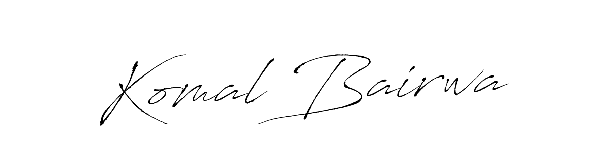 Also we have Komal Bairwa name is the best signature style. Create professional handwritten signature collection using Antro_Vectra autograph style. Komal Bairwa signature style 6 images and pictures png