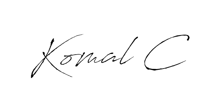 Make a beautiful signature design for name Komal C. Use this online signature maker to create a handwritten signature for free. Komal C signature style 6 images and pictures png