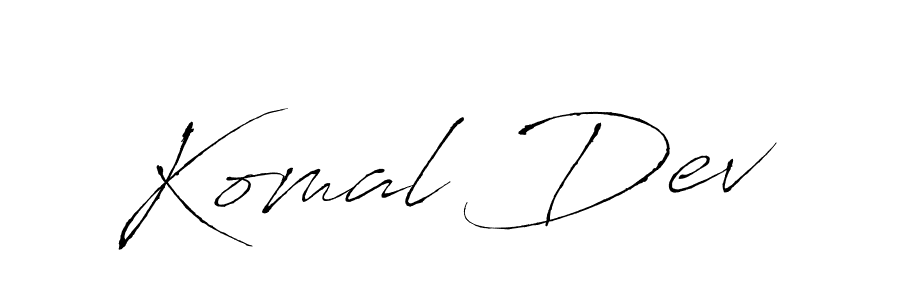Here are the top 10 professional signature styles for the name Komal Dev. These are the best autograph styles you can use for your name. Komal Dev signature style 6 images and pictures png
