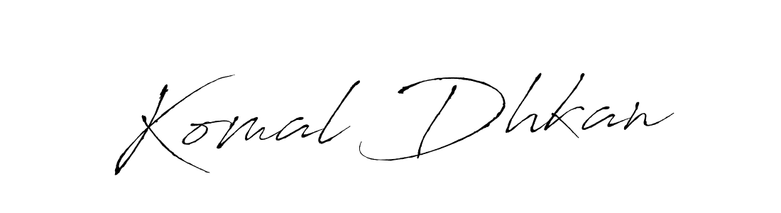 Once you've used our free online signature maker to create your best signature Antro_Vectra style, it's time to enjoy all of the benefits that Komal Dhkan name signing documents. Komal Dhkan signature style 6 images and pictures png