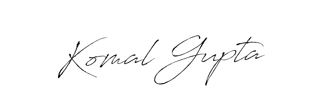Also we have Komal Gupta name is the best signature style. Create professional handwritten signature collection using Antro_Vectra autograph style. Komal Gupta signature style 6 images and pictures png
