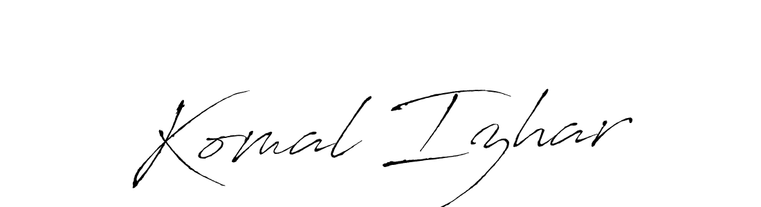 How to Draw Komal Izhar signature style? Antro_Vectra is a latest design signature styles for name Komal Izhar. Komal Izhar signature style 6 images and pictures png
