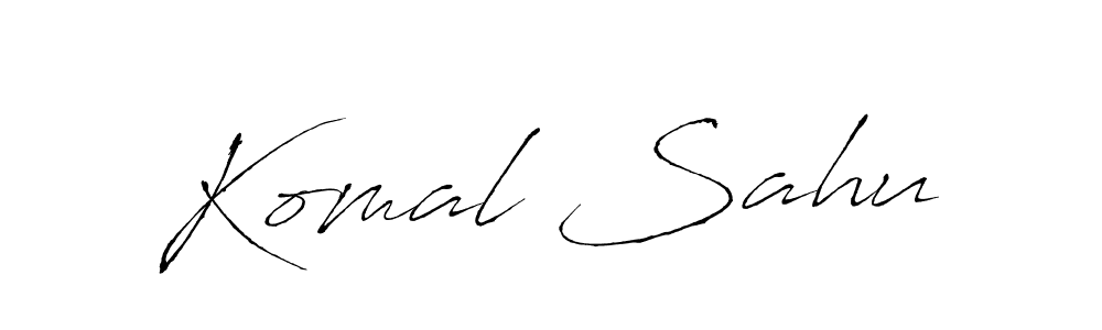 Make a beautiful signature design for name Komal Sahu. Use this online signature maker to create a handwritten signature for free. Komal Sahu signature style 6 images and pictures png