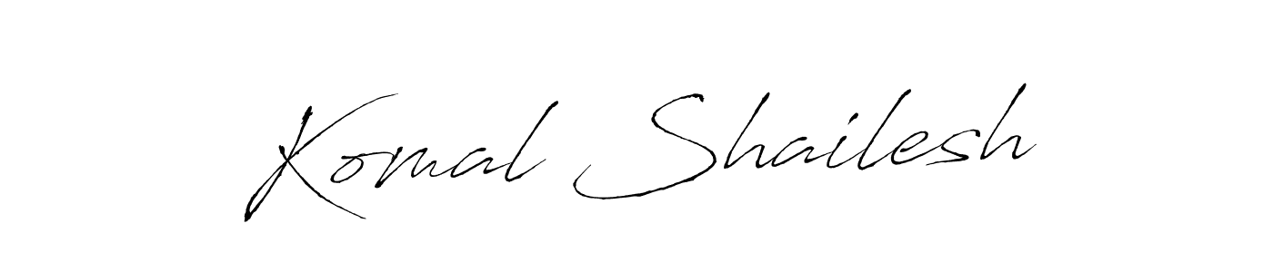Make a beautiful signature design for name Komal Shailesh. Use this online signature maker to create a handwritten signature for free. Komal Shailesh signature style 6 images and pictures png