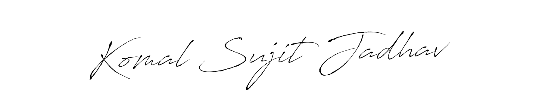 It looks lik you need a new signature style for name Komal Sujit Jadhav. Design unique handwritten (Antro_Vectra) signature with our free signature maker in just a few clicks. Komal Sujit Jadhav signature style 6 images and pictures png