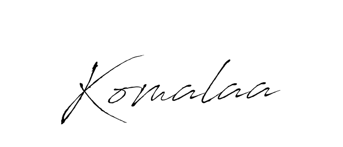 Similarly Antro_Vectra is the best handwritten signature design. Signature creator online .You can use it as an online autograph creator for name Komalaa. Komalaa signature style 6 images and pictures png