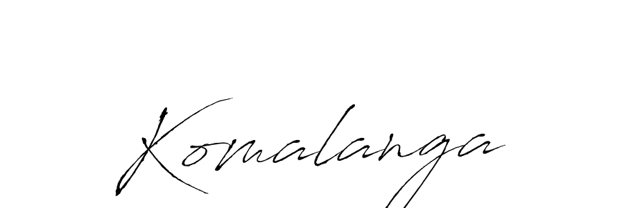 This is the best signature style for the Komalanga name. Also you like these signature font (Antro_Vectra). Mix name signature. Komalanga signature style 6 images and pictures png