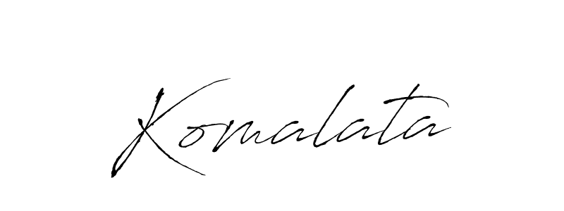 Also we have Komalata name is the best signature style. Create professional handwritten signature collection using Antro_Vectra autograph style. Komalata signature style 6 images and pictures png