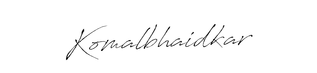 This is the best signature style for the Komalbhaidkar name. Also you like these signature font (Antro_Vectra). Mix name signature. Komalbhaidkar signature style 6 images and pictures png