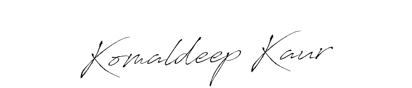 Make a beautiful signature design for name Komaldeep Kaur. Use this online signature maker to create a handwritten signature for free. Komaldeep Kaur signature style 6 images and pictures png