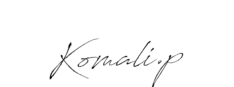 Also You can easily find your signature by using the search form. We will create Komali.p name handwritten signature images for you free of cost using Antro_Vectra sign style. Komali.p signature style 6 images and pictures png