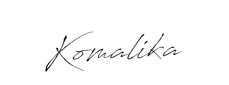 You should practise on your own different ways (Antro_Vectra) to write your name (Komalika) in signature. don't let someone else do it for you. Komalika signature style 6 images and pictures png