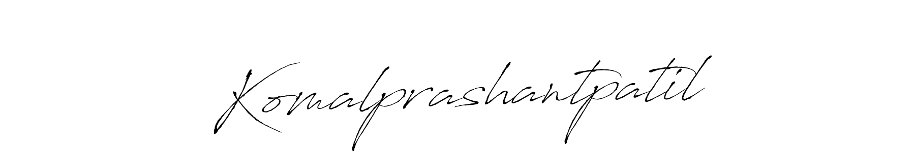 Also we have Komalprashantpatil name is the best signature style. Create professional handwritten signature collection using Antro_Vectra autograph style. Komalprashantpatil signature style 6 images and pictures png