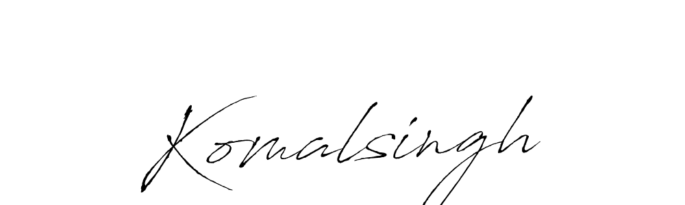 This is the best signature style for the Komalsingh name. Also you like these signature font (Antro_Vectra). Mix name signature. Komalsingh signature style 6 images and pictures png