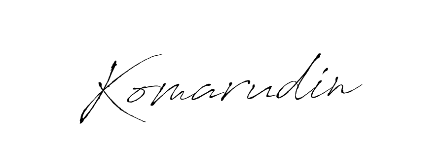 You should practise on your own different ways (Antro_Vectra) to write your name (Komarudin) in signature. don't let someone else do it for you. Komarudin signature style 6 images and pictures png