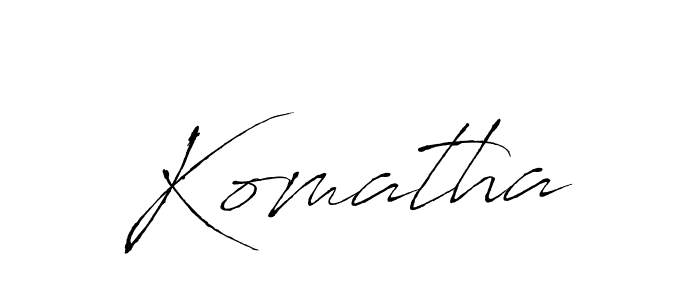 Similarly Antro_Vectra is the best handwritten signature design. Signature creator online .You can use it as an online autograph creator for name Komatha. Komatha signature style 6 images and pictures png