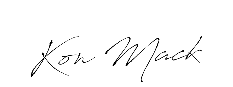 Best and Professional Signature Style for Kon Mack. Antro_Vectra Best Signature Style Collection. Kon Mack signature style 6 images and pictures png