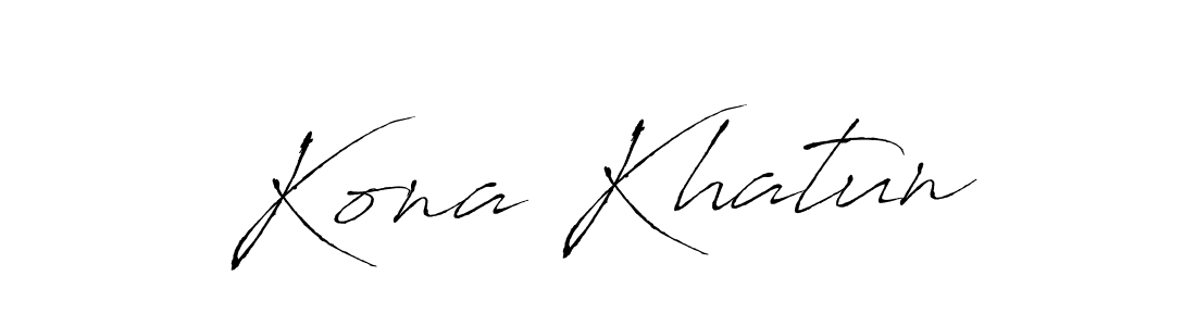 Once you've used our free online signature maker to create your best signature Antro_Vectra style, it's time to enjoy all of the benefits that Kona Khatun name signing documents. Kona Khatun signature style 6 images and pictures png