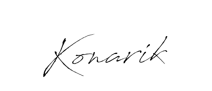 if you are searching for the best signature style for your name Konarik. so please give up your signature search. here we have designed multiple signature styles  using Antro_Vectra. Konarik signature style 6 images and pictures png