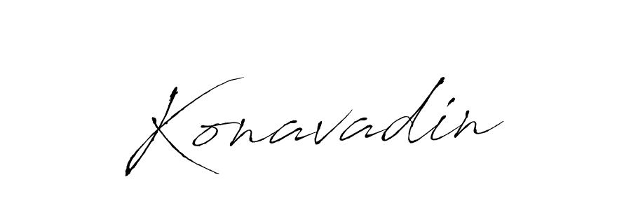 You should practise on your own different ways (Antro_Vectra) to write your name (Konavadin) in signature. don't let someone else do it for you. Konavadin signature style 6 images and pictures png