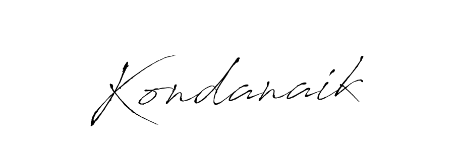 Antro_Vectra is a professional signature style that is perfect for those who want to add a touch of class to their signature. It is also a great choice for those who want to make their signature more unique. Get Kondanaik name to fancy signature for free. Kondanaik signature style 6 images and pictures png