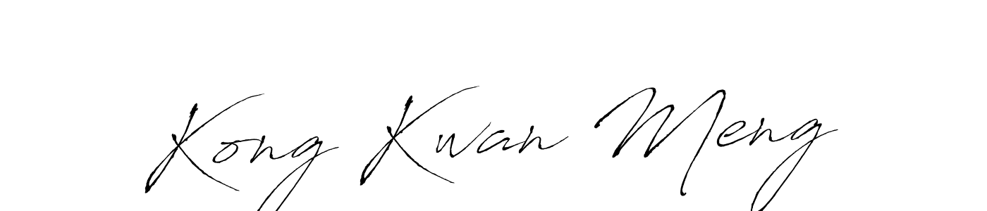 Also we have Kong Kwan Meng name is the best signature style. Create professional handwritten signature collection using Antro_Vectra autograph style. Kong Kwan Meng signature style 6 images and pictures png