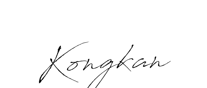 Best and Professional Signature Style for Kongkan. Antro_Vectra Best Signature Style Collection. Kongkan signature style 6 images and pictures png