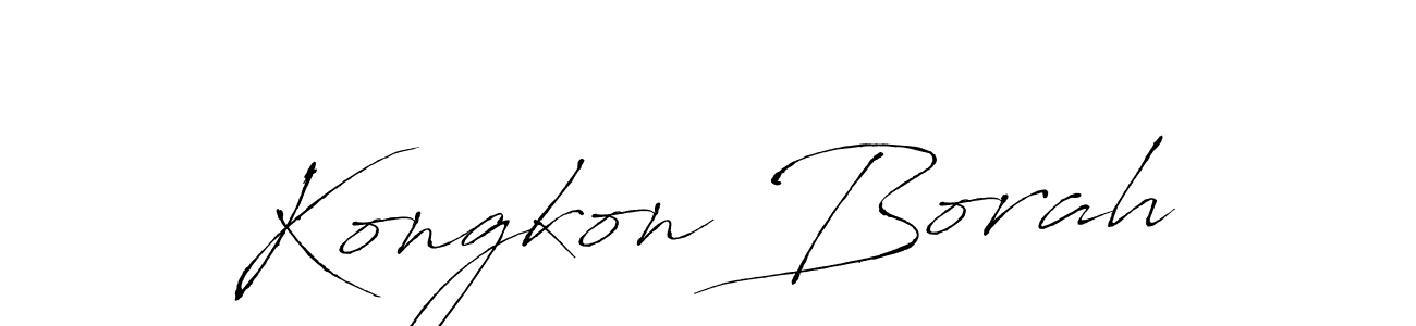 Similarly Antro_Vectra is the best handwritten signature design. Signature creator online .You can use it as an online autograph creator for name Kongkon Borah. Kongkon Borah signature style 6 images and pictures png