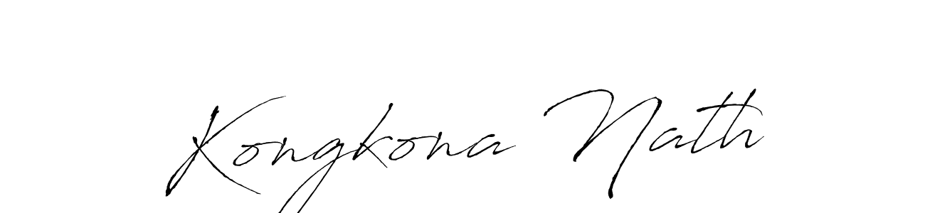 How to Draw Kongkona Nath signature style? Antro_Vectra is a latest design signature styles for name Kongkona Nath. Kongkona Nath signature style 6 images and pictures png