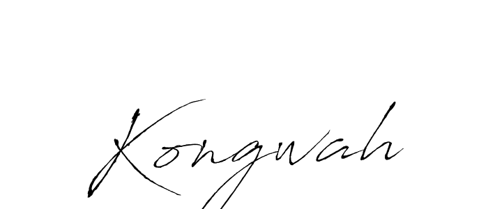 Also we have Kongwah name is the best signature style. Create professional handwritten signature collection using Antro_Vectra autograph style. Kongwah signature style 6 images and pictures png