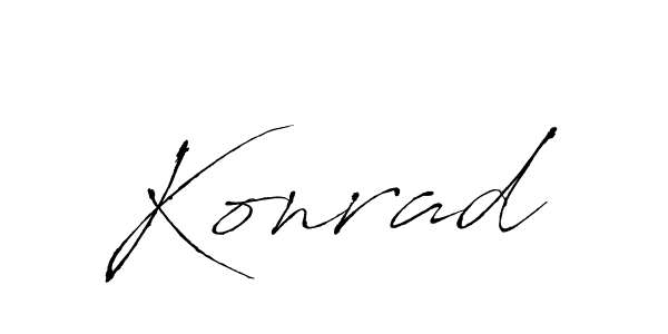 The best way (Antro_Vectra) to make a short signature is to pick only two or three words in your name. The name Konrad include a total of six letters. For converting this name. Konrad signature style 6 images and pictures png